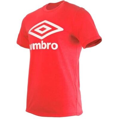 Umbro Fw Large Logo Cotton Tee T-Shirt Homme - Publicité Umbro Fw Large Logo Cotton Tee T-Shirt Homme - Publicité