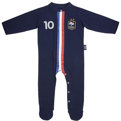 FFF Grenouillère bébé garçon Collection Officielle Equipe de France de Football 6 Mois - Publicité FFF Grenouillère bébé garçon Collection Officielle Equipe de France de Football 6 Mois - Publicité