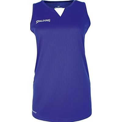 Spalding 4her III Debardeurs Femme Debardeurs Femme Royal/Blanc FR : 2XL (Taille Fabricant : XXL) - Publicité Spalding 4her III Debardeurs Femme Debardeurs Femme Royal/Blanc FR : 2XL (Taille Fabricant : XXL) - Publicité