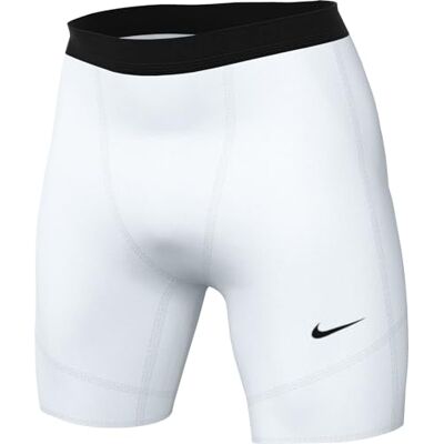 Nike Pro Shorts pour hommes Dri-FIT - Polyester recyclé - Blanc XXL - Publicité Nike Pro Shorts pour hommes Dri-FIT - Polyester recyclé - Blanc XXL - Publicité
