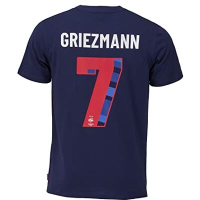 Equipe de FRANCE de football T-Shirt FFF Antoine Griezmann Collection Officielle Garçon 14 Ans, Bleu - Publicité Equipe de FRANCE de football T-Shirt FFF Antoine Griezmann Collection Officielle Garçon 14 Ans, Bleu - Publicité