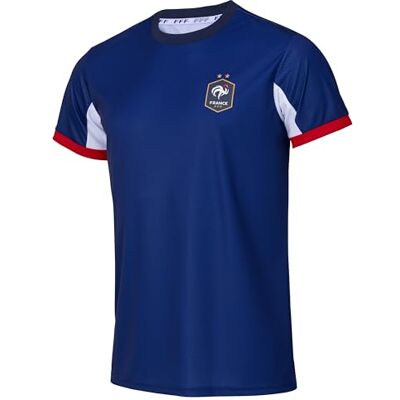 FFF Maillot Collection Officielle Equipe de France de Football Taille Enfant 14 Ans - Publicité FFF Maillot Collection Officielle Equipe de France de Football Taille Enfant 14 Ans - Publicité