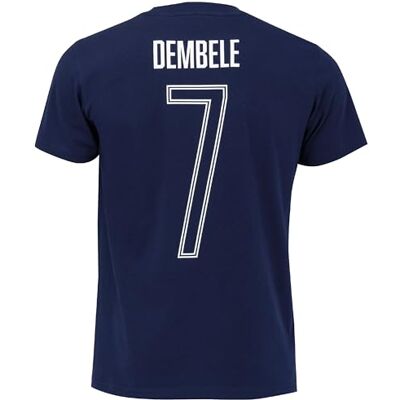 FFF T-Shirt Homme Ousmane DEMBELE Collection Officielle Equipe de France de Football Taille M - Publicité FFF T-Shirt Homme Ousmane DEMBELE Collection Officielle Equipe de France de Football Taille M - Publicité