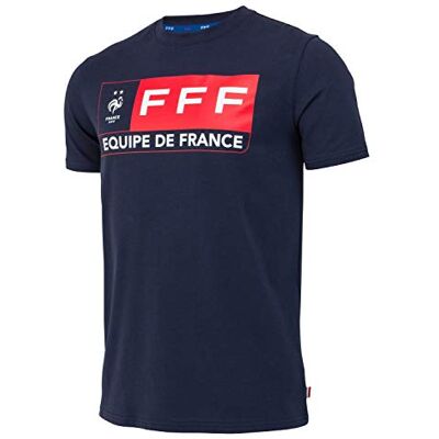 Equipe de France de Football T-Shirt FFF 2 étoiles Collection Officielle Taille Homme M - Publicité Equipe de France de Football T-Shirt FFF 2 étoiles Collection Officielle Taille Homme M - Publicité