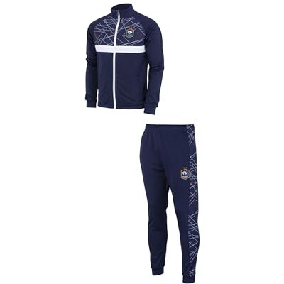 FFF Survêtement fit Collection Officielle Equipe de France de Football Taille 12 Ans - Publicité FFF Survêtement fit Collection Officielle Equipe de France de Football Taille 12 Ans - Publicité
