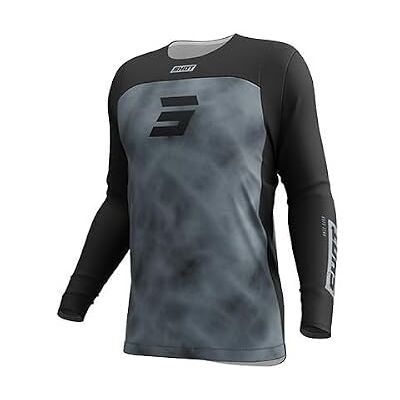 Shot Race Gear Maillot Moto Cross Contact Onyx - Publicité Shot Race Gear Maillot Moto Cross Contact Onyx - Publicité