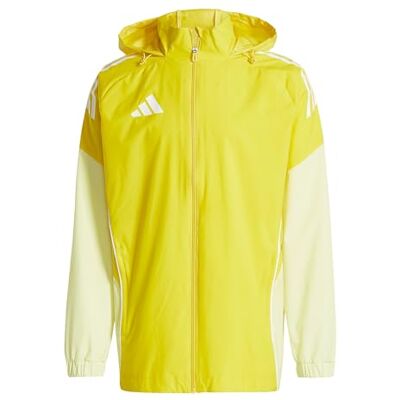 Adidas - Tiro 25 Competition All-Weather Jacket - Jaune - Publicité Adidas - Tiro 25 Competition All-Weather Jacket - Jaune - Publicité
