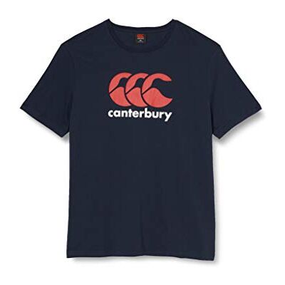 Canterbury Logo CCC T-Shirt Homme Bleu Marine FR : L (Taille Fabricant : L) - Publicité Canterbury Logo CCC T-Shirt Homme Bleu Marine FR : L (Taille Fabricant : L) - Publicité