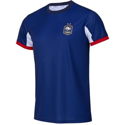 FFF Maillot Collection Officielle Equipe de France de Football Taille Homme XXL - Publicité FFF Maillot Collection Officielle Equipe de France de Football Taille Homme XXL - Publicité