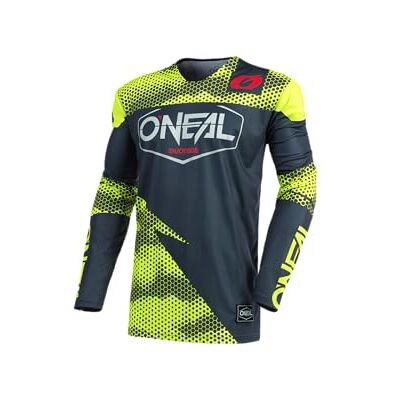ONEAL - Mayhem Covert Motocross Jersey - Gris-Jaune - S - Jersey - Publicité ONEAL - Mayhem Covert Motocross Jersey - Gris-Jaune - S - Jersey - Publicité