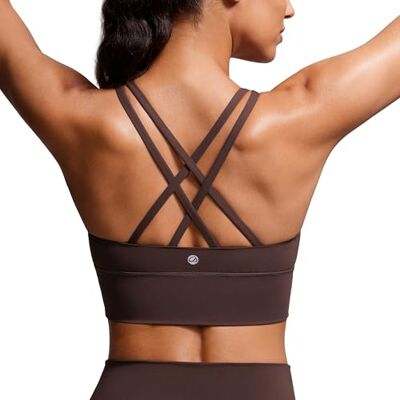 CRZ YOGA Naked Feeling Brassière de Sport Longues Brun au Fudge Chaud 40 - Publicité CRZ YOGA Naked Feeling Brassière de Sport Longues Brun au Fudge Chaud 40 - Publicité