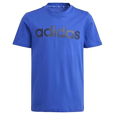 T-shirt en coton bleu IB4090 d'Adidas pour enfants - Publicité T-shirt en coton bleu IB4090 d'Adidas pour enfants - Publicité