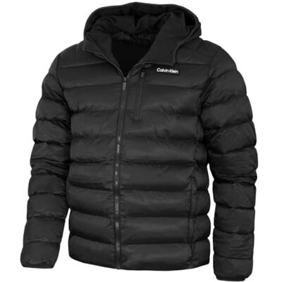 Calvin Klein Mens Veste Jacquard tissée San Gabriel Craie Noir Luxe XXL - Publicité Calvin Klein Mens Veste Jacquard tissée San Gabriel Craie Noir Luxe XXL - Publicité