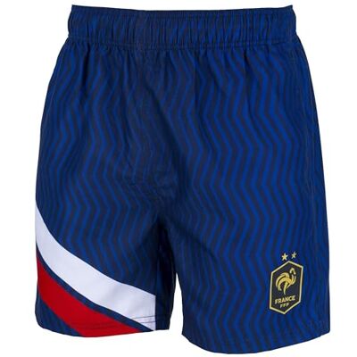 FFF Short de Bain Collection Officielle Equipe de France de Football Taille Enfant garçon 12 Ans - Publicité FFF Short de Bain Collection Officielle Equipe de France de Football Taille Enfant garçon 12 Ans - Publicité