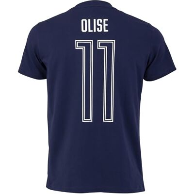 FFF T-Shirt Enfant Michael OLISE Collection Officielle Equipe de France de Football 10 Ans - Publicité FFF T-Shirt Enfant Michael OLISE Collection Officielle Equipe de France de Football 10 Ans - Publicité
