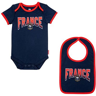 Equipe de France de Football Body Bavoir bébé garçon FFF Collection Officielle 12 Mois - Publicité Equipe de France de Football Body Bavoir bébé garçon FFF Collection Officielle 12 Mois - Publicité