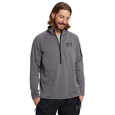 Burton Polaire AK Heliu Power Grid™ Hfz Castlerock Hoe Hoe Taille Gris - Publicité Burton Polaire AK Heliu Power Grid™ Hfz Castlerock Hoe Hoe Taille Gris - Publicité