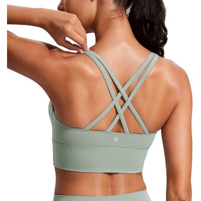 CRZ YOGA Naked Feeling Brassière de Sport Longues Cour du Palmier Vert 40 - Publicité CRZ YOGA Naked Feeling Brassière de Sport Longues Cour du Palmier Vert 40 - Publicité