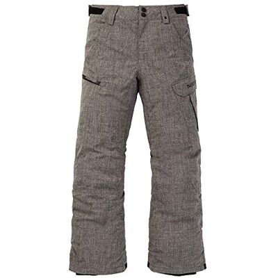 Burton Exile Cargo Pant Pantalon de Snowboard Garçon Bog Heather FR: S (Taille Fabricant: S) - Publicité Burton Exile Cargo Pant Pantalon de Snowboard Garçon Bog Heather FR: S (Taille Fabricant: S) - Publicité