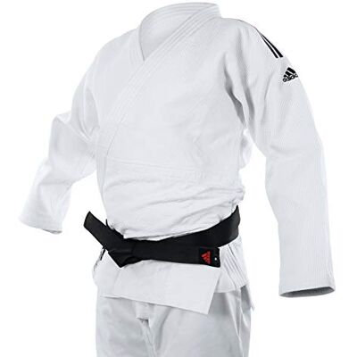 Adidas Kimono de Judo Blanc Champion II IJF - Publicité Adidas Kimono de Judo Blanc Champion II IJF - Publicité