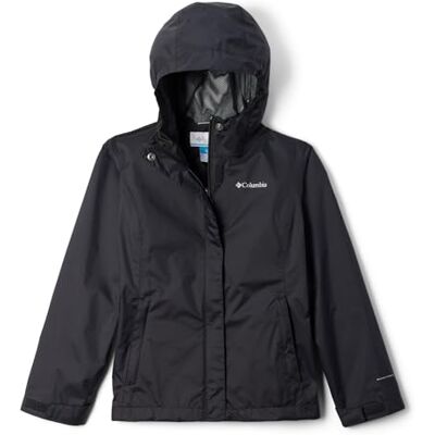 Veste imperméable pour filles Arcadia II de Columbia - Noire - Veste de pluie - Publicité Veste imperméable pour filles Arcadia II de Columbia - Noire - Veste de pluie - Publicité
