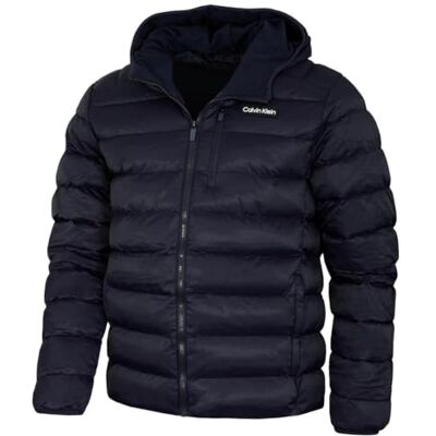 Calvin Klein Mens Veste Jacquard tissée San Gabriel Marine Luxe XL - Publicité Calvin Klein Mens Veste Jacquard tissée San Gabriel Marine Luxe XL - Publicité