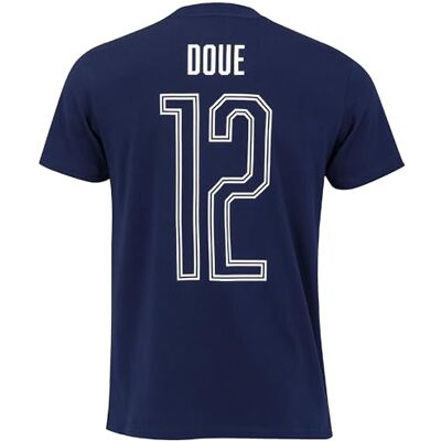 FFF T-Shirt Homme Désiré DOUE Collection Officielle Equipe de France de Football Taille M - Publicité FFF T-Shirt Homme Désiré DOUE Collection Officielle Equipe de France de Football Taille M - Publicité