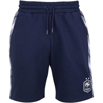 FFF Short Molleton Collection Officielle Equipe de France de Football Taille Homme XXL - Publicité FFF Short Molleton Collection Officielle Equipe de France de Football Taille Homme XXL - Publicité