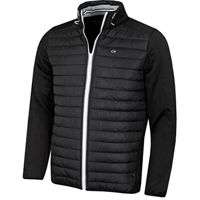 Calvin Klein Veste Homme Hyrbid Noir/Argent XL - Publicité Calvin Klein Veste Homme Hyrbid Noir/Argent XL - Publicité