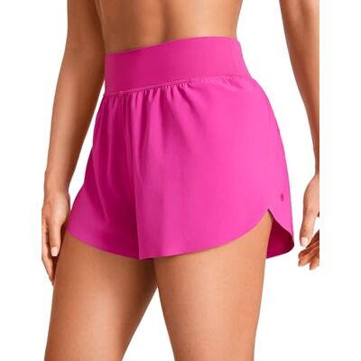 CRZ YOGA Shorts Course Taille Haute Fente 7cm Hibiscus Violet 40 - Publicité CRZ YOGA Shorts Course Taille Haute Fente 7cm Hibiscus Violet 40 - Publicité