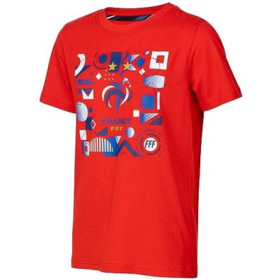 FFF T-Shirt Fan Collection Officielle Equipe de France de Football Taille garçon 10 Ans - Publicité FFF T-Shirt Fan Collection Officielle Equipe de France de Football Taille garçon 10 Ans - Publicité