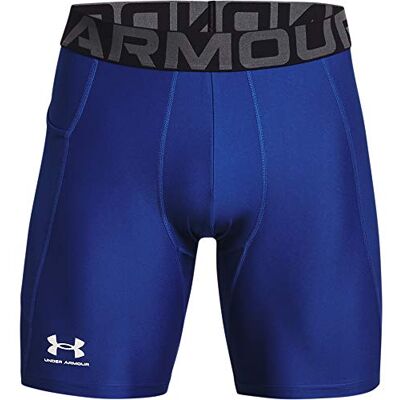 Under Armour - Armour HeatGear Compression Shorts - Bleu Royal - Publicité Under Armour - Armour HeatGear Compression Shorts - Bleu Royal - Publicité