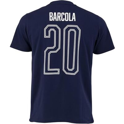 FFF T-Shirt Homme Bradley BARCOLA Collection Officielle Equipe de France de Football Taille M - Publicité FFF T-Shirt Homme Bradley BARCOLA Collection Officielle Equipe de France de Football Taille M - Publicité
