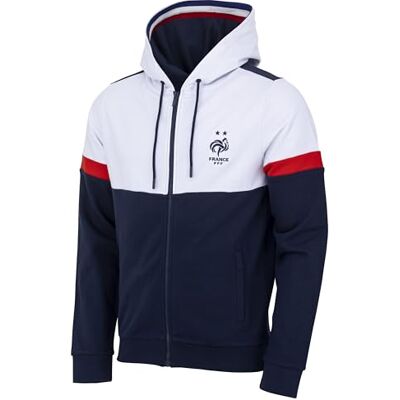 FFF Sweat zippé Capuche Collection Officielle Equipe de France de Football Taille Homme S - Publicité FFF Sweat zippé Capuche Collection Officielle Equipe de France de Football Taille Homme S - Publicité