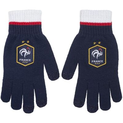 FFF Gants Collection Officielle Equipe de France de Football Homme Taille S/M - Publicité FFF Gants Collection Officielle Equipe de France de Football Homme Taille S/M - Publicité