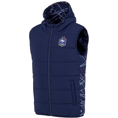 FFF Doudoune sans Manche Collection Officielle Equipe de France de Football Taille Homme L - Publicité FFF Doudoune sans Manche Collection Officielle Equipe de France de Football Taille Homme L - Publicité