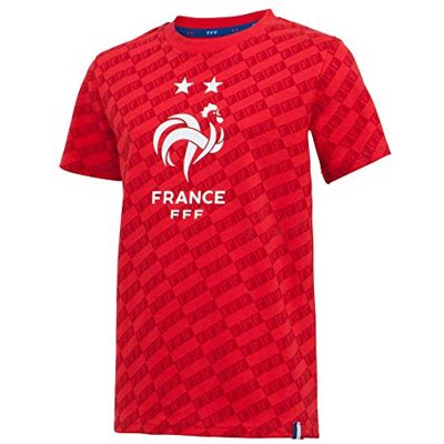 Equipe de France de Football T-Shirt FFF Collection Officielle Equipe DE France Taille Enfant 8 Ans - Publicité Equipe de France de Football T-Shirt FFF Collection Officielle Equipe DE France Taille Enfant 8 Ans - Publicité