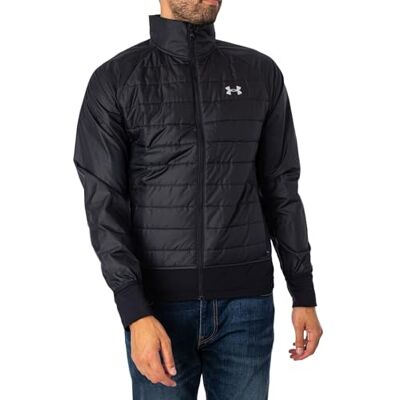 Under Armour Homme Veste Hybride Run Storm Isolée, Black, XXL - Publicité Under Armour Homme Veste Hybride Run Storm Isolée, Black, XXL - Publicité