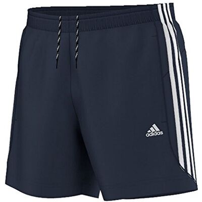 Adidas - Essentials 3 - Navy - Grand - shorts - Publicité Adidas - Essentials 3 - Navy - Grand - shorts - Publicité
