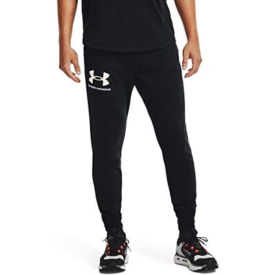 Under Armour - Rival Terry Joggers - Noir - M - Pantalon - Publicité Under Armour - Rival Terry Joggers - Noir - M - Pantalon - Publicité