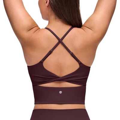 CRZ YOGA Butterluxe Débardeur Crop Dos Twist Prune Morte 40 - Publicité CRZ YOGA Butterluxe Débardeur Crop Dos Twist Prune Morte 40 - Publicité