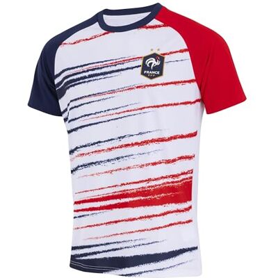 FFF Maillot Collection Officielle Equipe de France de Football Taille Enfant 10 Ans - Publicité FFF Maillot Collection Officielle Equipe de France de Football Taille Enfant 10 Ans - Publicité