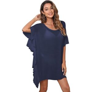 RPAEOY Pareo Femme Plage Poncho Bohème Cache Maillot de Bain Robe Été Tunique Beachwear Pompon Couvrir Bikini Cover up Vacances Sarongs Léger Transparent - Publicité RPAEOY Pareo Femme Plage Poncho Bohème Cache Maillot de Bain Robe Été Tunique Beachwear Pompon Couvrir Bikini Cover up Vacances Sarongs Léger Transparent - Publicité