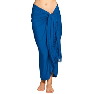 PANASIAM Sarong uni royal blue, 190x116cm - Publicité PANASIAM Sarong uni royal blue, 190x116cm - Publicité