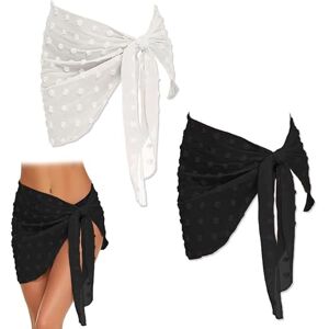 JNYUTEEN 2 Pièces Wrap de Plage de Femme, Mousseline Wrap de Plage Cache-Maillot Couverture de Bikini, Sarong Paréo Plages Court Pareo de Plages Cover Up Wrap pour Maillot de Bain été - Publicité JNYUTEEN 2 Pièces Wrap de Plage de Femme, Mousseline Wrap de Plage Cache-Maillot Couverture de Bikini, Sarong Paréo Plages Court Pareo de Plages Cover Up Wrap pour Maillot de Bain été - Publicité