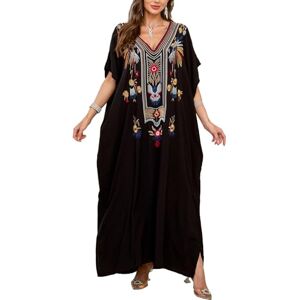 LikeJump Femmes Robe Boho de Plage Maxi Caftan Cache-Maillot Sarong Maillot de Bain Cover Ups - Publicité LikeJump Femmes Robe Boho de Plage Maxi Caftan Cache-Maillot Sarong Maillot de Bain Cover Ups - Publicité