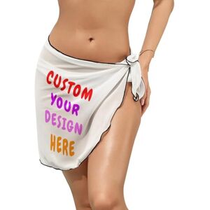 WAFICAC Sarongs Courts personnalisés en Mousseline de Soie, Robe de Plage imprimée pour Femmes, couvertures imprimées, enveloppes de Bikini, Costume de Bain personnalisé - Publicité WAFICAC Sarongs Courts personnalisés en Mousseline de Soie, Robe de Plage imprimée pour Femmes, couvertures imprimées, enveloppes de Bikini, Costume de Bain personnalisé - Publicité