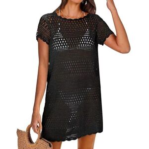 Hanaoops Cache Maillot de Bain Femme Robe de Plage Crochet Été Sarongs Couvrir Bikini Cover Up Bohème Beachwear pour Vacances, Piscine, Bord de Mer et Fête - Publicité Hanaoops Cache Maillot de Bain Femme Robe de Plage Crochet Été Sarongs Couvrir Bikini Cover Up Bohème Beachwear pour Vacances, Piscine, Bord de Mer et Fête - Publicité