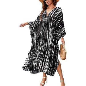 LikeJump Femmes Robe Boho de Plage Maxi Caftan Cache-Maillot Sarong Maillot de Bain Cover Ups - Publicité LikeJump Femmes Robe Boho de Plage Maxi Caftan Cache-Maillot Sarong Maillot de Bain Cover Ups - Publicité