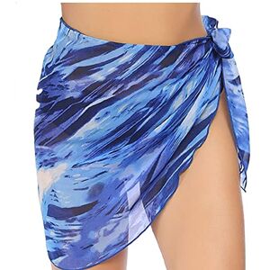 Wrap de Plage de Femmes,Paréo de Plage Cache-Maillot Robe de Plage Sarong Couverture de Bikini Jupes Wrap pour Maillot de Bain en Mousseline,Bleu - Publicité Wrap de Plage de Femmes,Paréo de Plage Cache-Maillot Robe de Plage Sarong Couverture de Bikini Jupes Wrap pour Maillot de Bain en Mousseline,Bleu - Publicité